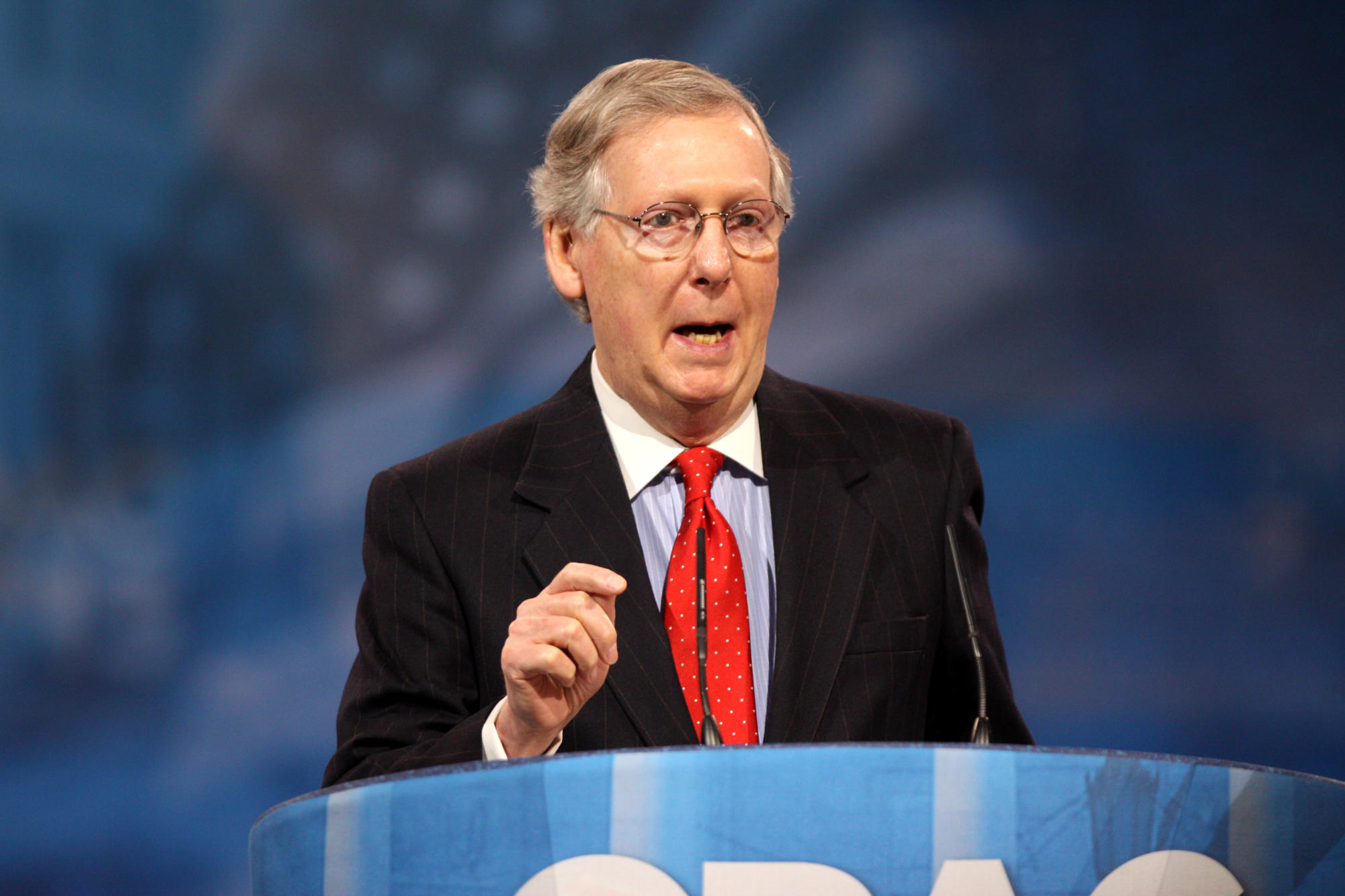 Mitch McConnell, photo by
Gage Skidmore, Flickr