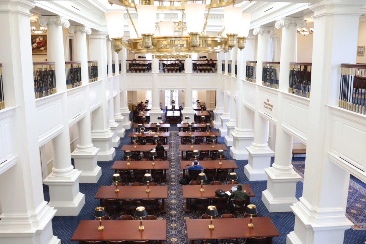 Rosemary Trible Reading Room, taken by Savannah Dunn/ The Captains Log