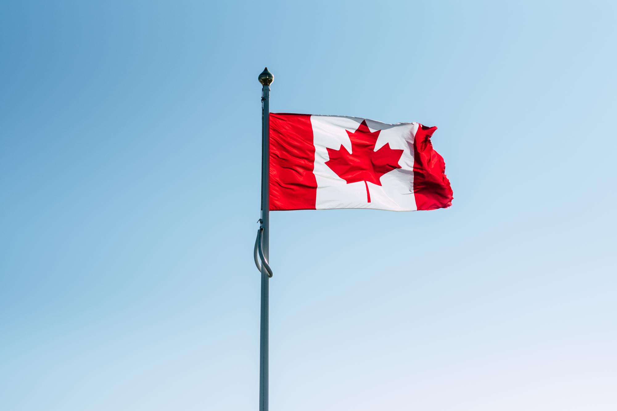 Canada National flag from Unsplash