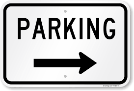 Photo of parking sign used from MyParkingSign.com