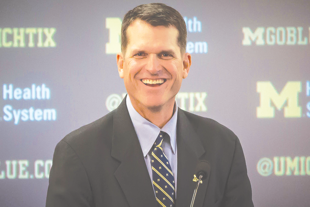 Jim Harbaugh image from Wikimedia Commons
