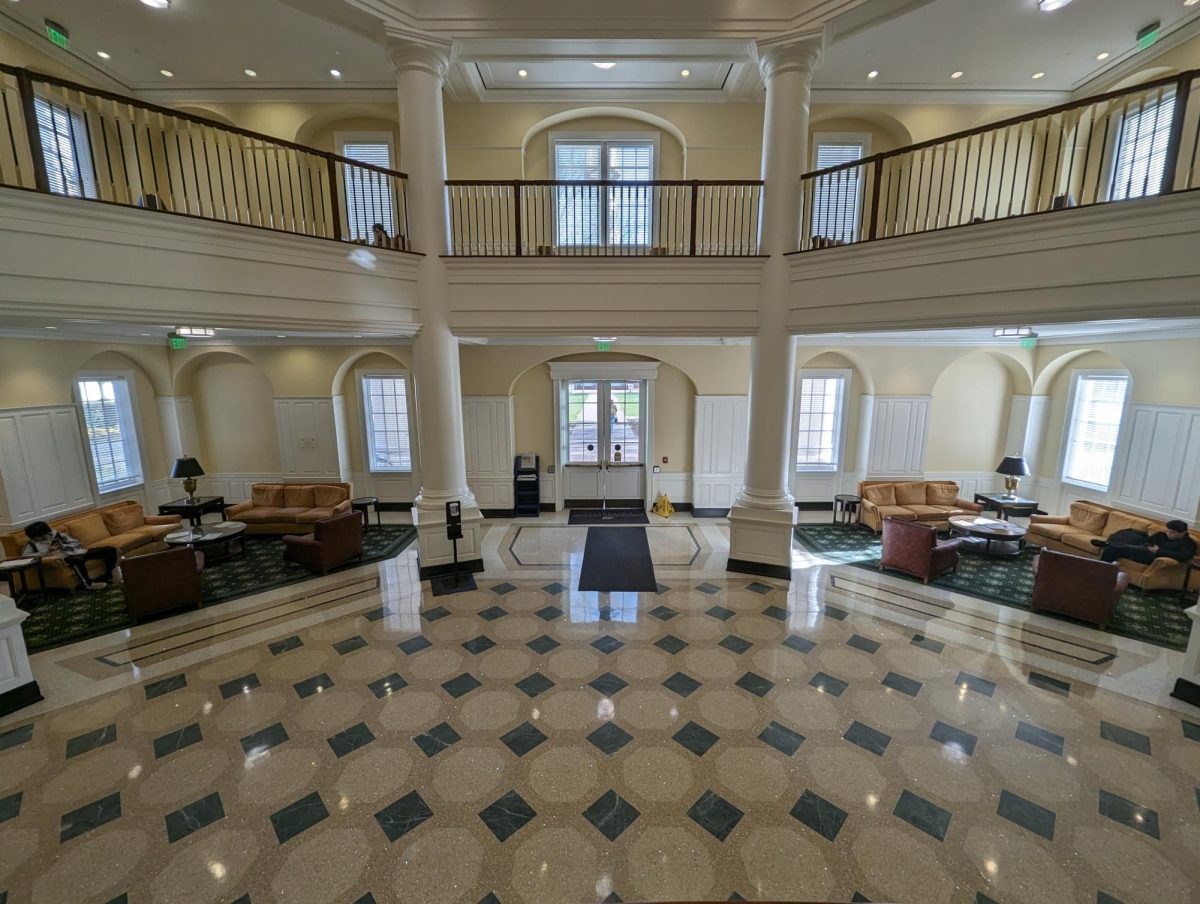 The main entrance of Outer Hall, photo by Evelyn Davidson