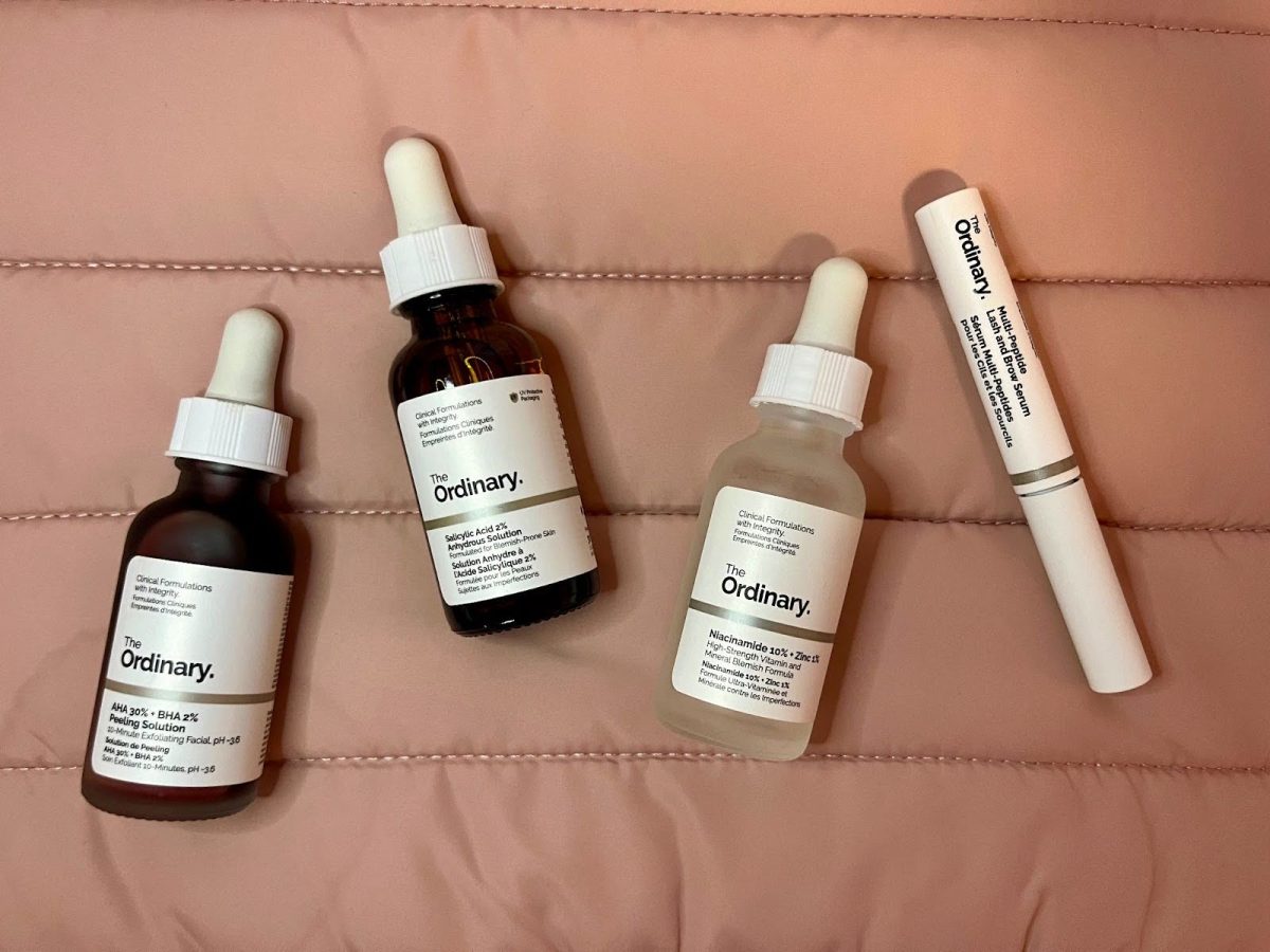 The Ordinary skincare products, photo by Claire Hall