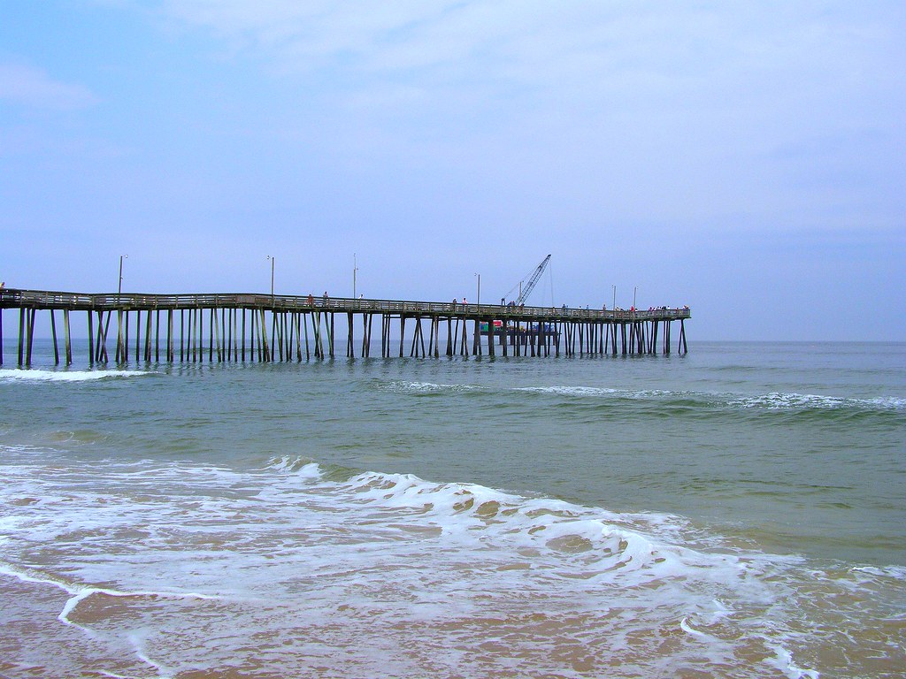 VA Beach fishing pier from Flickr