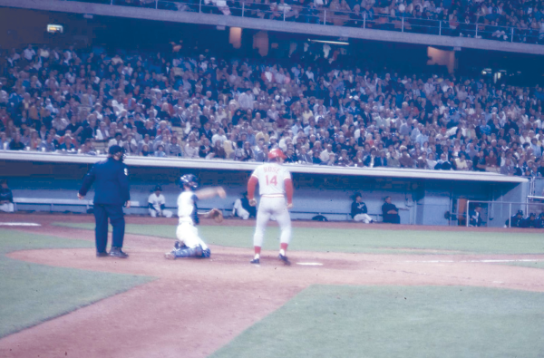 Pete Rose at bat during a game against
the Los Angeles Dodgers at Dodger Stadium. Pete Rose at bat by Jvh33 is
licensed under the CC By Attribution 2.0 Generic Deed.