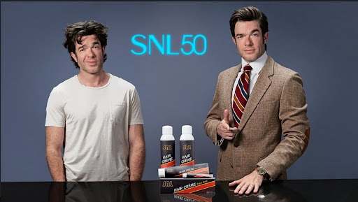 John Mulaney in SNL promotional shoot. Photo from @nbcsnl on Instagram