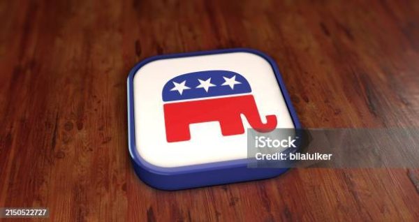 Republican Party logo, photo from Unsplash