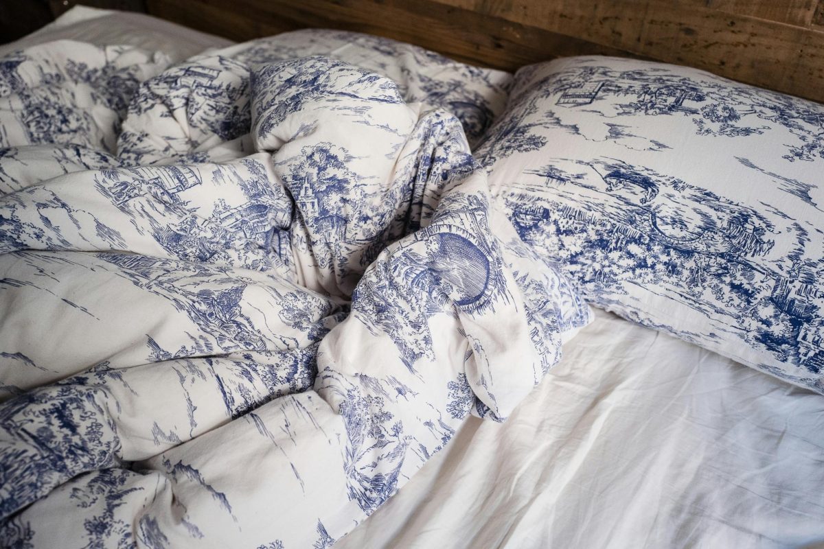 Bedding, photo from Unsplash