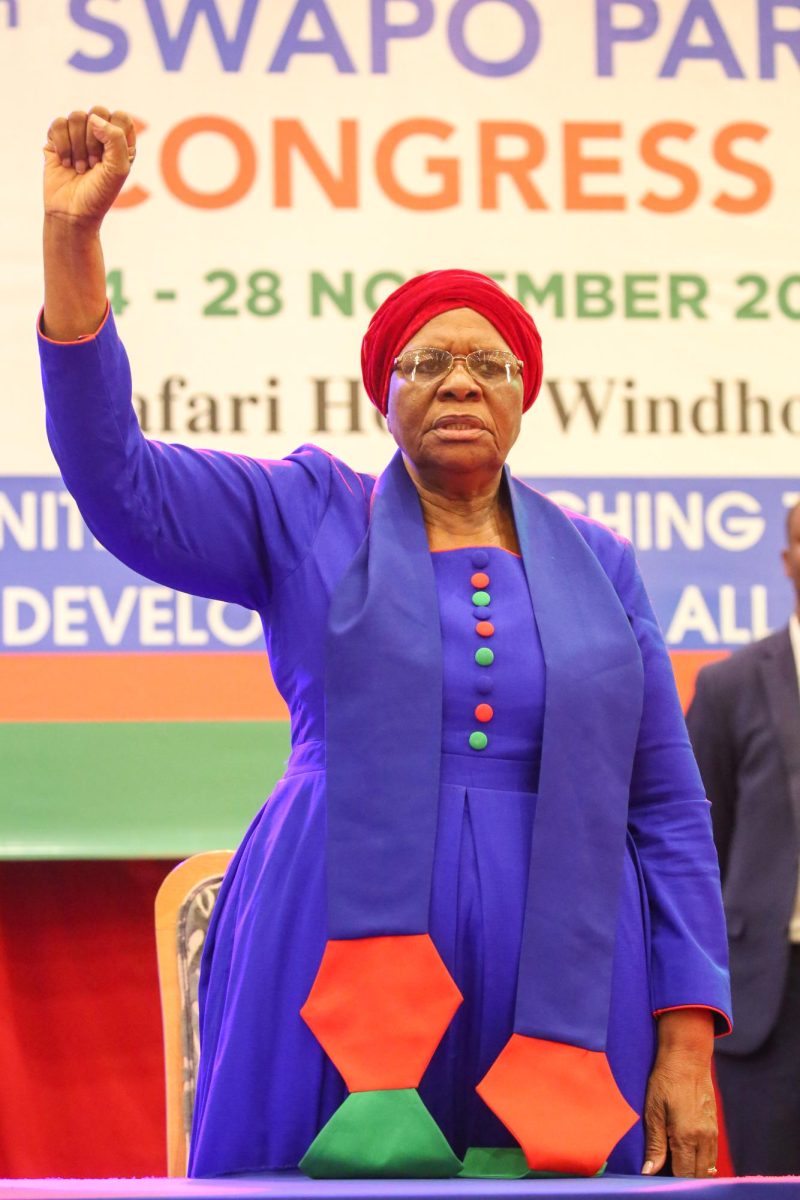 Photo of newly elected Vice President and
first female leader of Namibia, Netumbo
Nandi-Ndaitwah, photo from
WikiCommonsImages