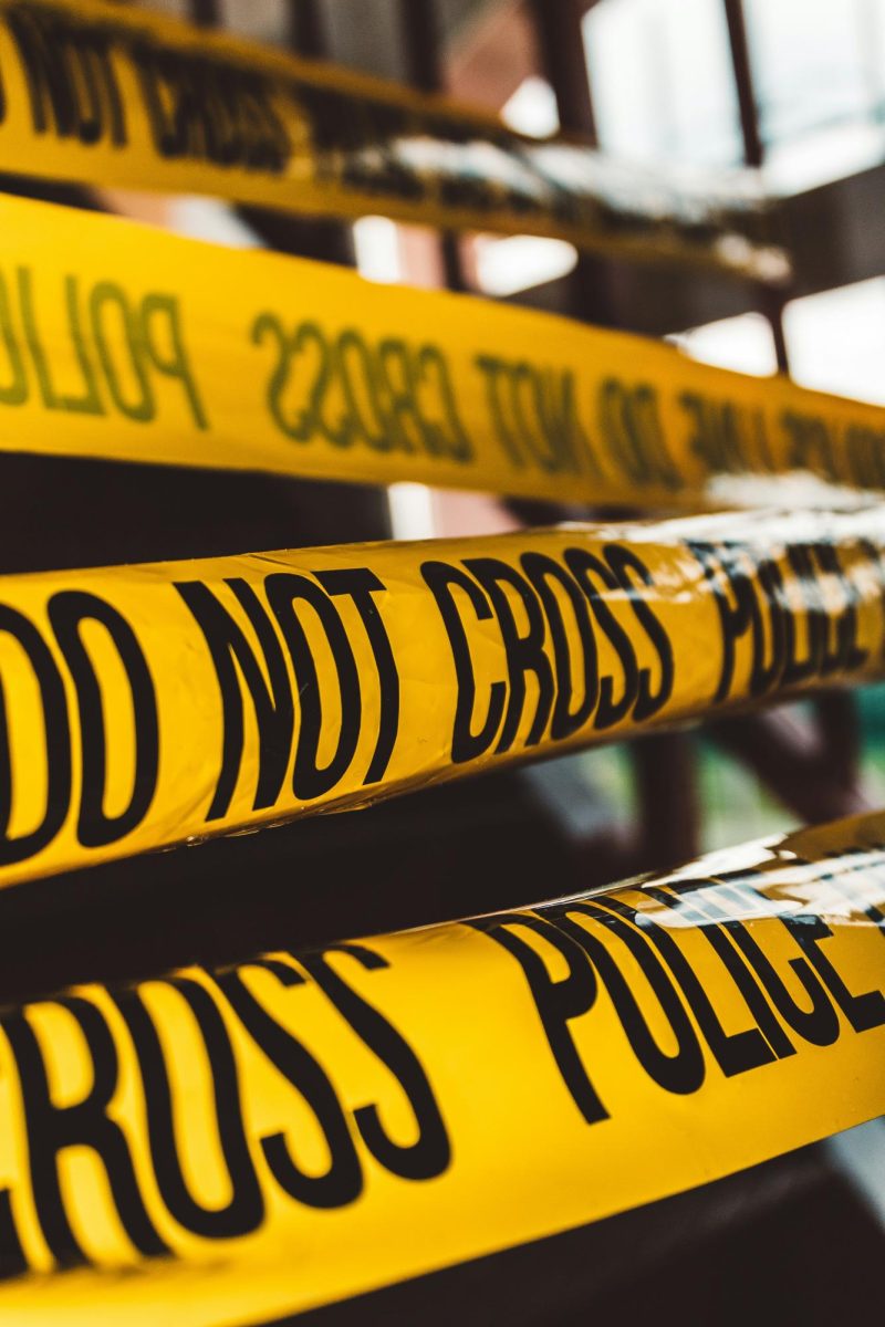 Police tape, photo from Unsplash