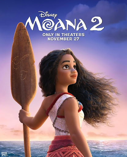 “Moana 2” movie poster, photo from @disney on Instagram