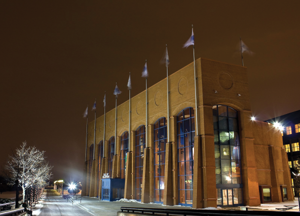 The NCAA headquarters in Indianapolis, Indiana. NCAA
headquarters Indianapolis by Shane Lear is licensed
under the CC BY-SA 3.0 Attributon-Sharealike Unported
Deed.