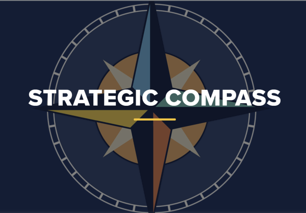 CNU’s Strategic Compass homepage cover image from its website. Photo taken by Breanna Dorrian