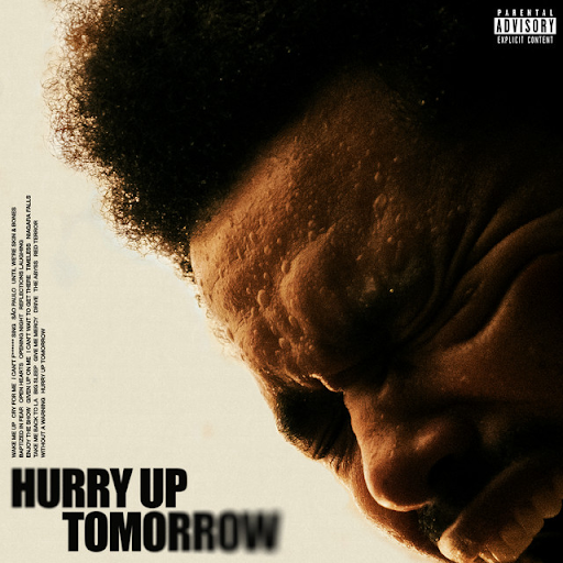 “Hurry Up Tomorrow” album cover, image from @theweeknd on
Instagram