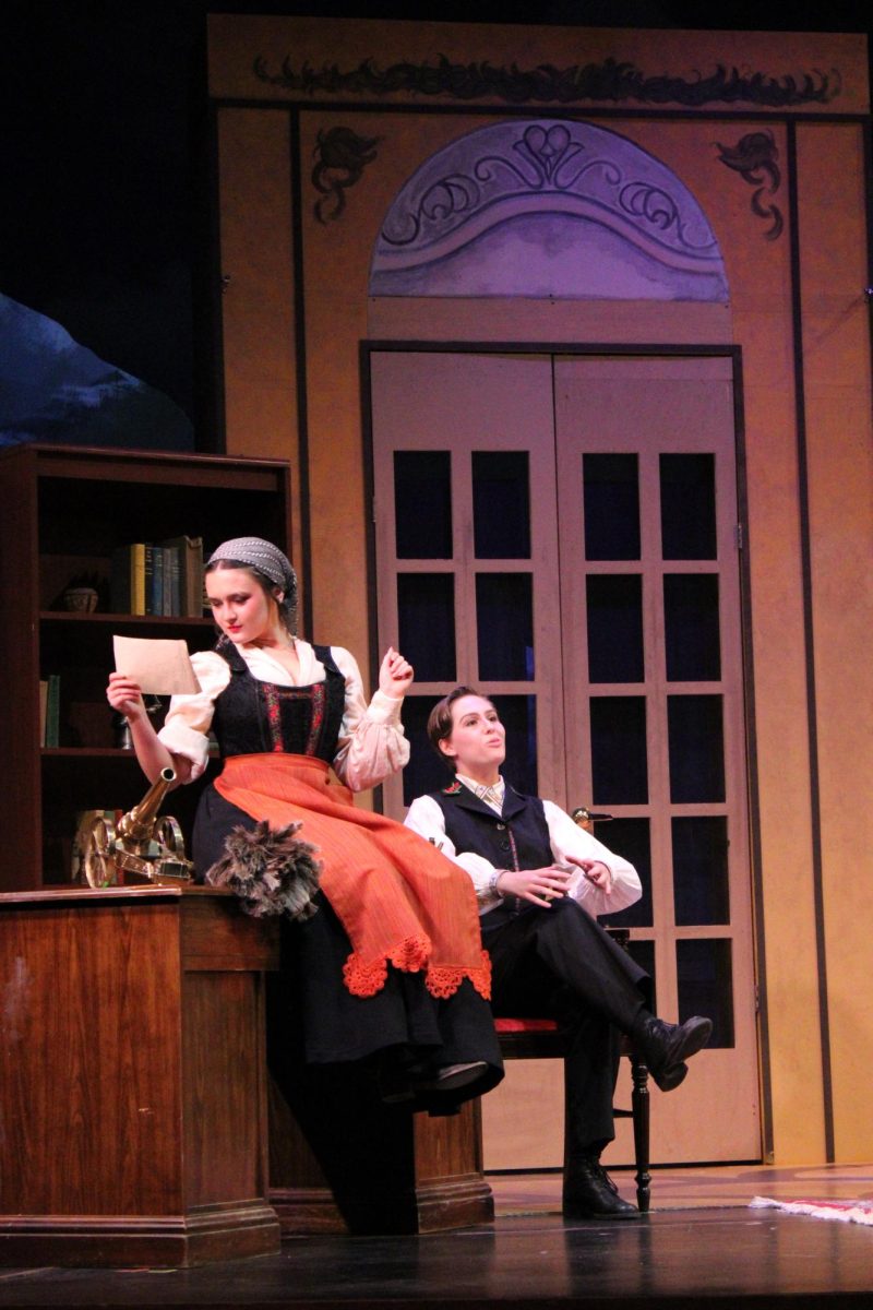 Kylee Monroe Bates and Eleanor Wallace performing as Louka and Nicola