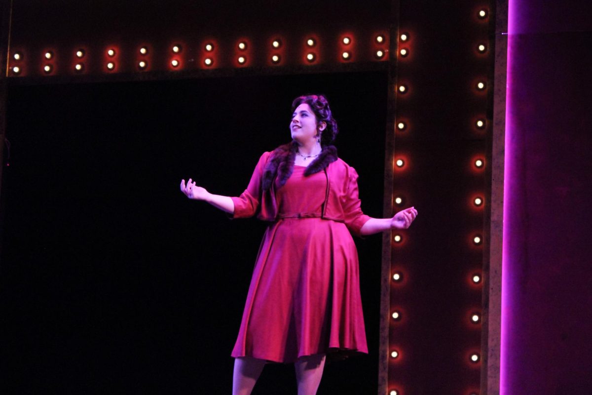 Ireland DiBacco performing as Mama Rose